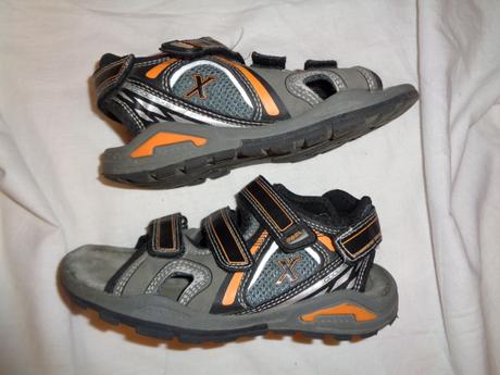 Super sportovní kožené sandále, agaxy,31