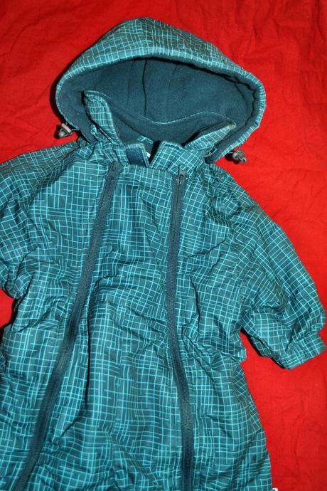 Kvalitní zimní kombinéza na 68/74,s fleece, 74