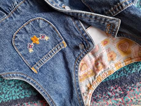 Riflové džínové šaty dlouhé na holku modré, 110