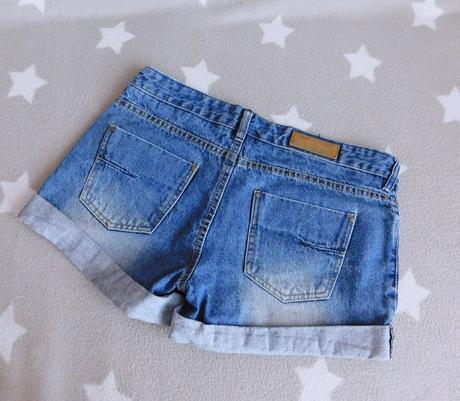 Riflové kraťase vero moda vel.m/l, vero moda,l