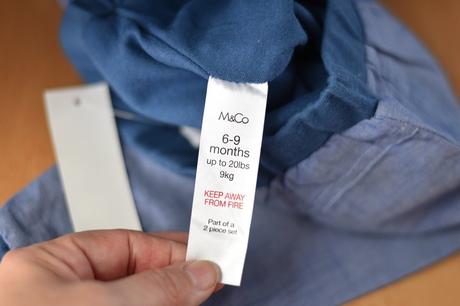 Kalhoty vel. 6 - 9 m, m&co,74