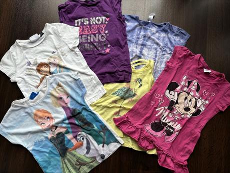 6xtricko  krátký rukáv 110/116, 116