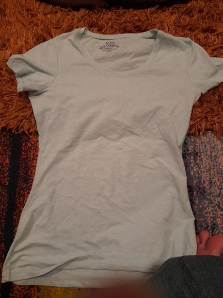 Tričko krátký rukáv jessica bledě modré, kik,36