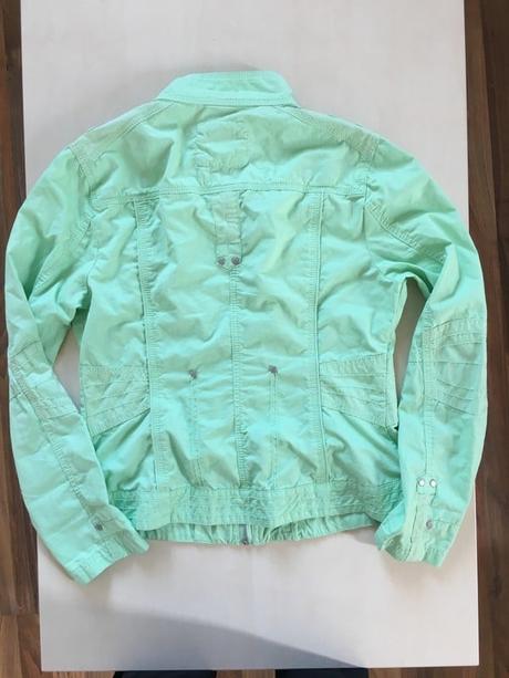 Zelená bunda, vel m-xl, street one, l