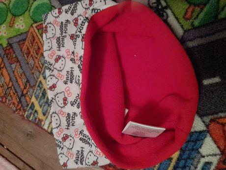 Nákrčník hello kitty flísový příjemný, hello kitty,134