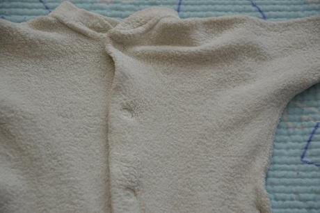 Elastický froté overal, teplý, mothercare,62