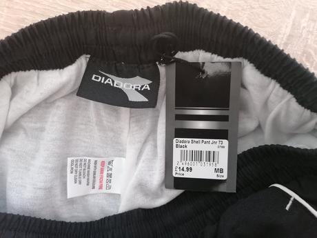 Sportovní kalhoty diadora vel 128 - 140, diadora,128 / 134 / 140