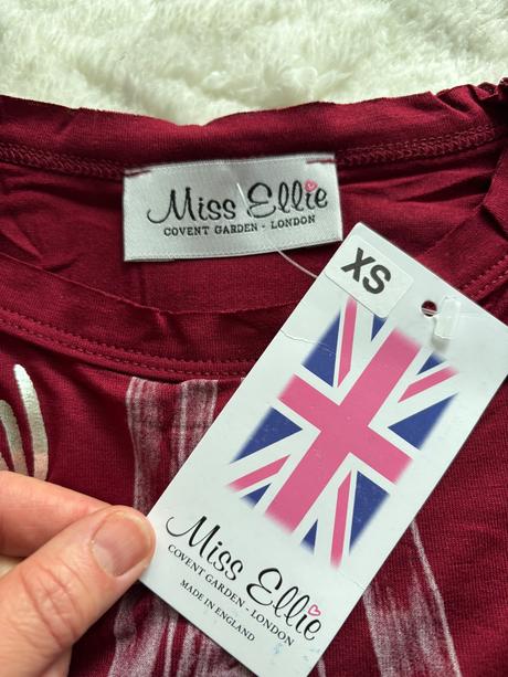 Ob/ triko vínovém červené, xs