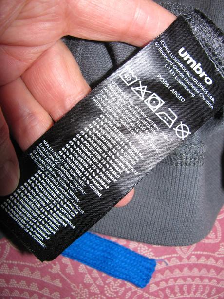 Dětské šedé teplákové šortky umbro, umbro,164