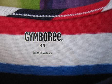 Letní dívčí bavlněné šaty na ramínka, gymboree,104