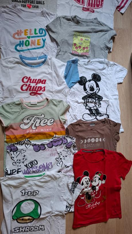 11x triko tričko trička trika i jednotlivě, 158