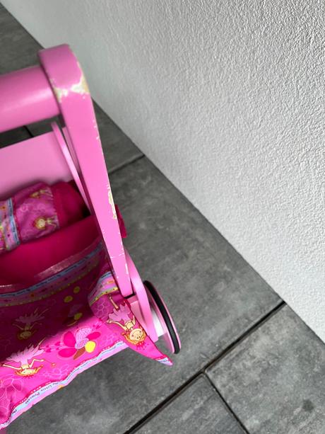 Dřevěný kočárek pro panenky my little princess, 