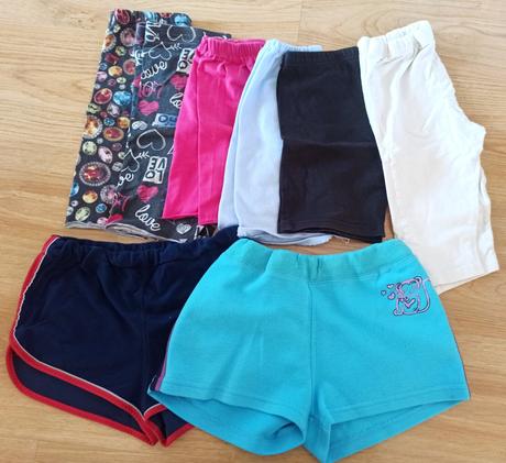 Balík mix oblečení na holku od vel.104-122, 104–116