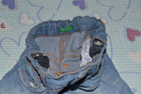 Džínové, riflové kraťasy united colors of benetton, 122