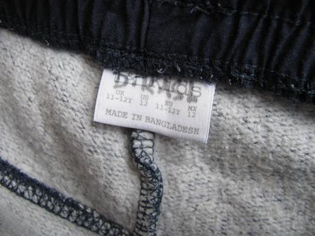 Chlapecké modré bavlněné tepláky, střik, f&f,152