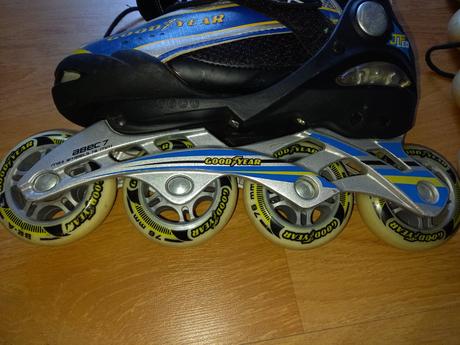 Dětské kolečkové brusle goodyear vel. 34-37, 34