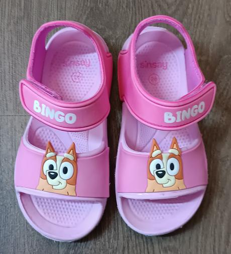 Dívčí letní sandálky sinsay, vel. 28, s bingem, sinsay,28