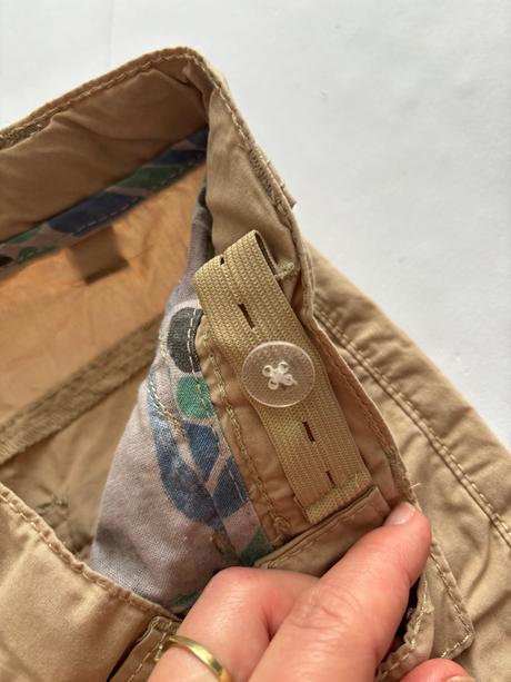 Kalhoty letní kapsačové - v.5/6 let, 116