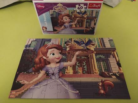 Puzzle sofie první - 60 dílků,