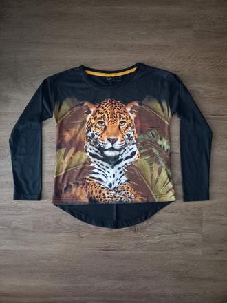 Triko s tygrem menší, bonprix,128