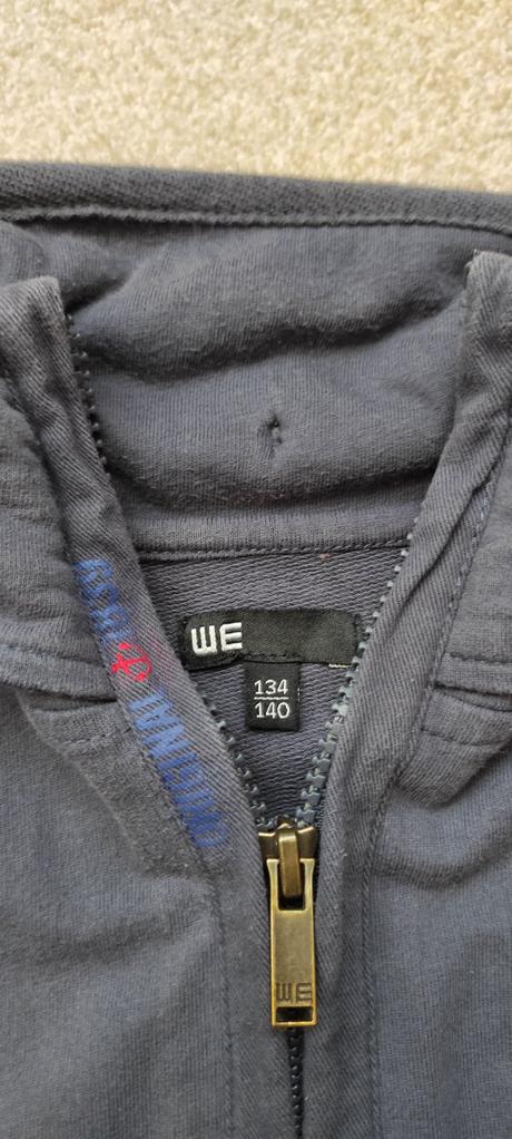 Chlapecká mikina vel. 134/140 s námoř. tématikou, 134