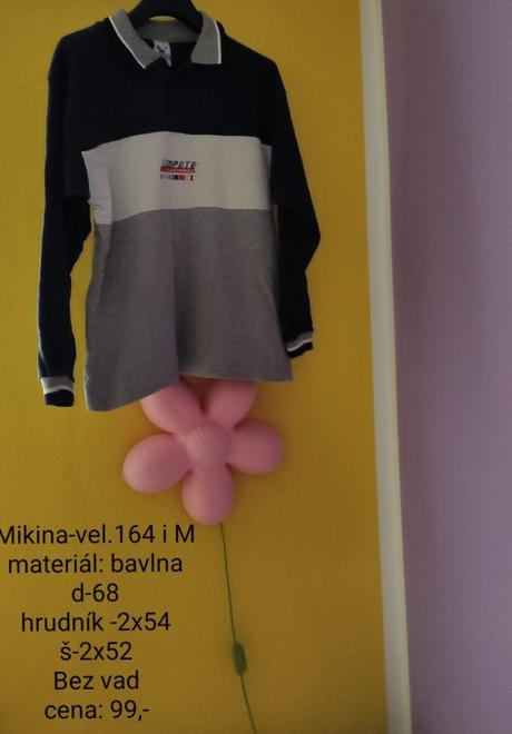 Mikina-vel.164 i m, 164
