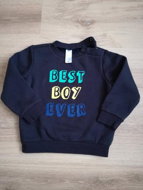 Zateplená mikina, nová, baby club,92