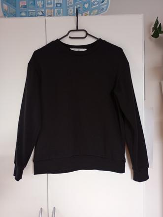 Basic černá mikina h&m 146/152, h&m,146