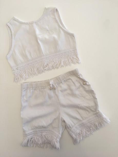 Dívčí overal h&m a letní komplet (6 - 8 let), h&m,122