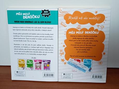 2x kniha můj milý deníčku, 