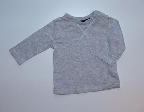 H776 šedé chlapecké tričko vel. 56, f&f,56