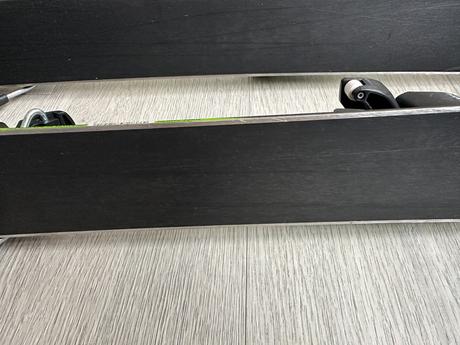 Set dětské lyže elan 110 + vak + hůlky, elan,110-119 cm