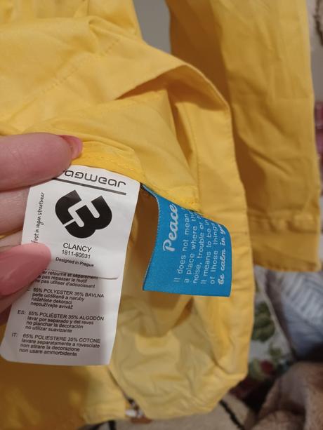 Žlutá parka bunda ragwear s/m, s