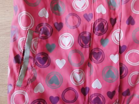 Nepromokavá zateplená bunda zebralino vel.92/98, 98