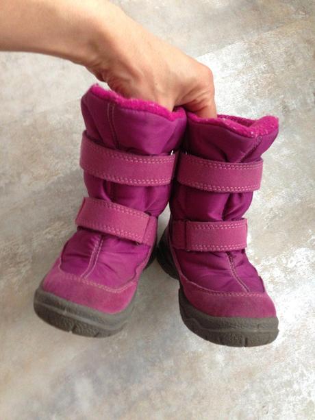 Zimní obuv goretex srdce superfit vel.23 růžová, superfit,23