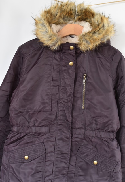 Zimní bunda vel. 12 - 13 let, nutmeg,158