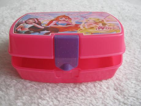 Svačinový růžový box winx, 