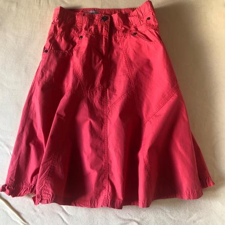 Oranzova sukne c&a 34 strih do a, clockhouse,34