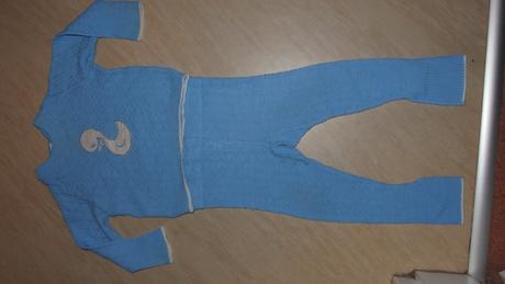 Komplet kalhoty a svetr 68, 68