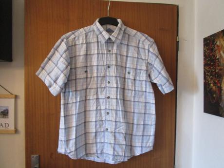 Velmi pěkná letní košile, kr. rukáv, l