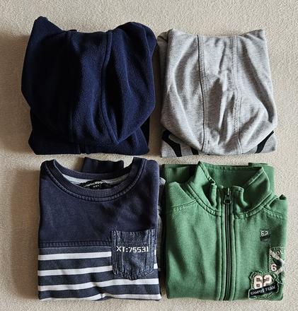 4x dětská mikina, mikinka, vel.110/116, 110