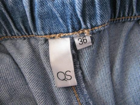 Džínové dámské šortky, kraťasy qs, quiksilver,36