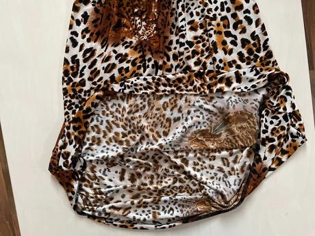 Leopard šaty, vel neuvedena cca s-m, m