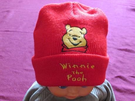 Čepice s medvídkem pooh, disney,74