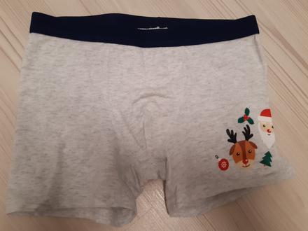 Boxerky s vánočním motivem vel. 134/140, reserved,134