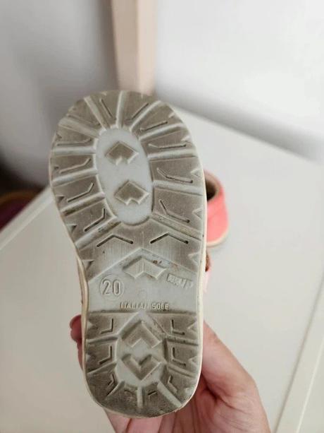 Kožené botičky, vel. 20, stélka 12 cm, 20