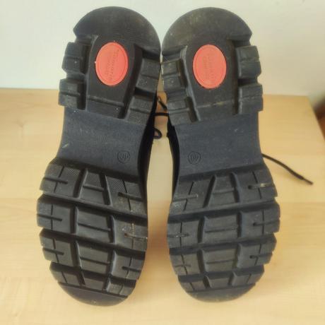Dámské kožené černé boty polokozačky tamaris v 40, tamaris,40