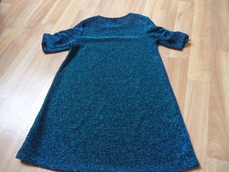 Třpytivé šaty vel. 7 l next, next,128