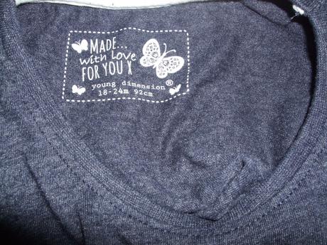 Tričko so happy zn. y.d., young dimension,92