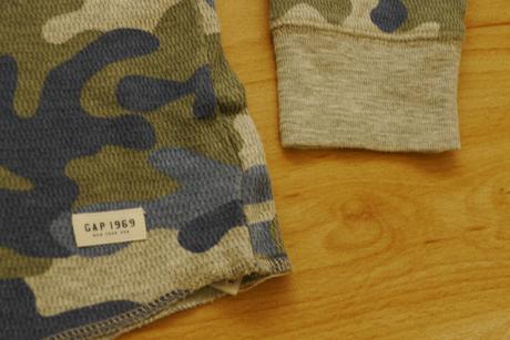 Gap tricko modre maskacove dlouhy rukav vel.l, gap,152